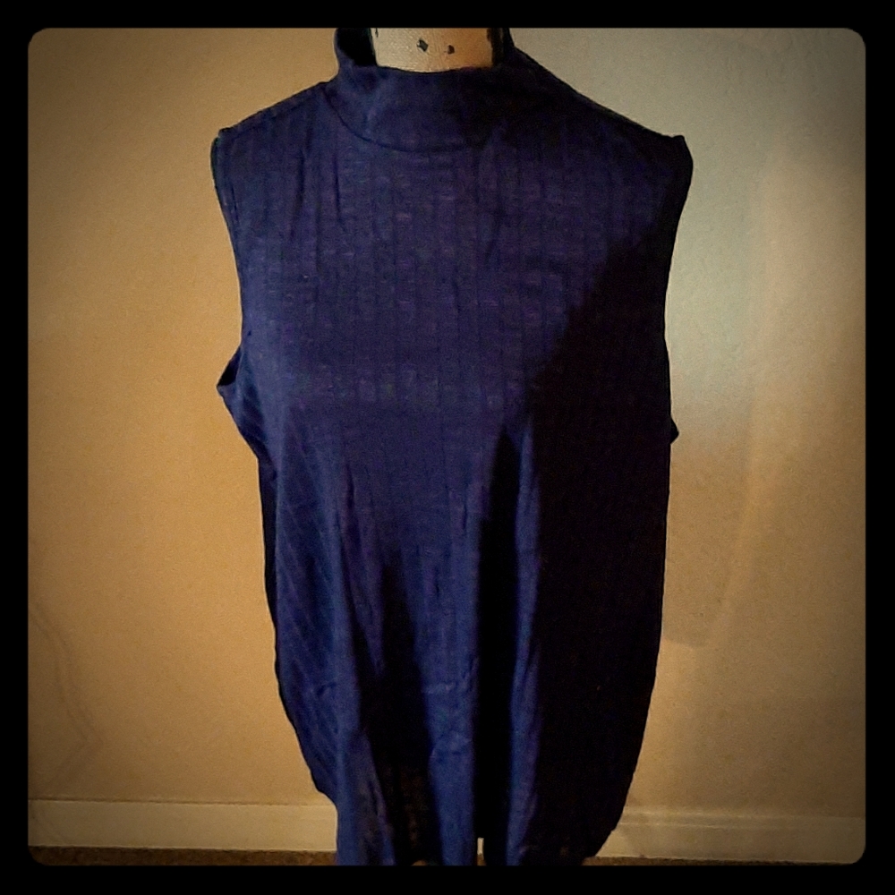 Sleeveless mock tank